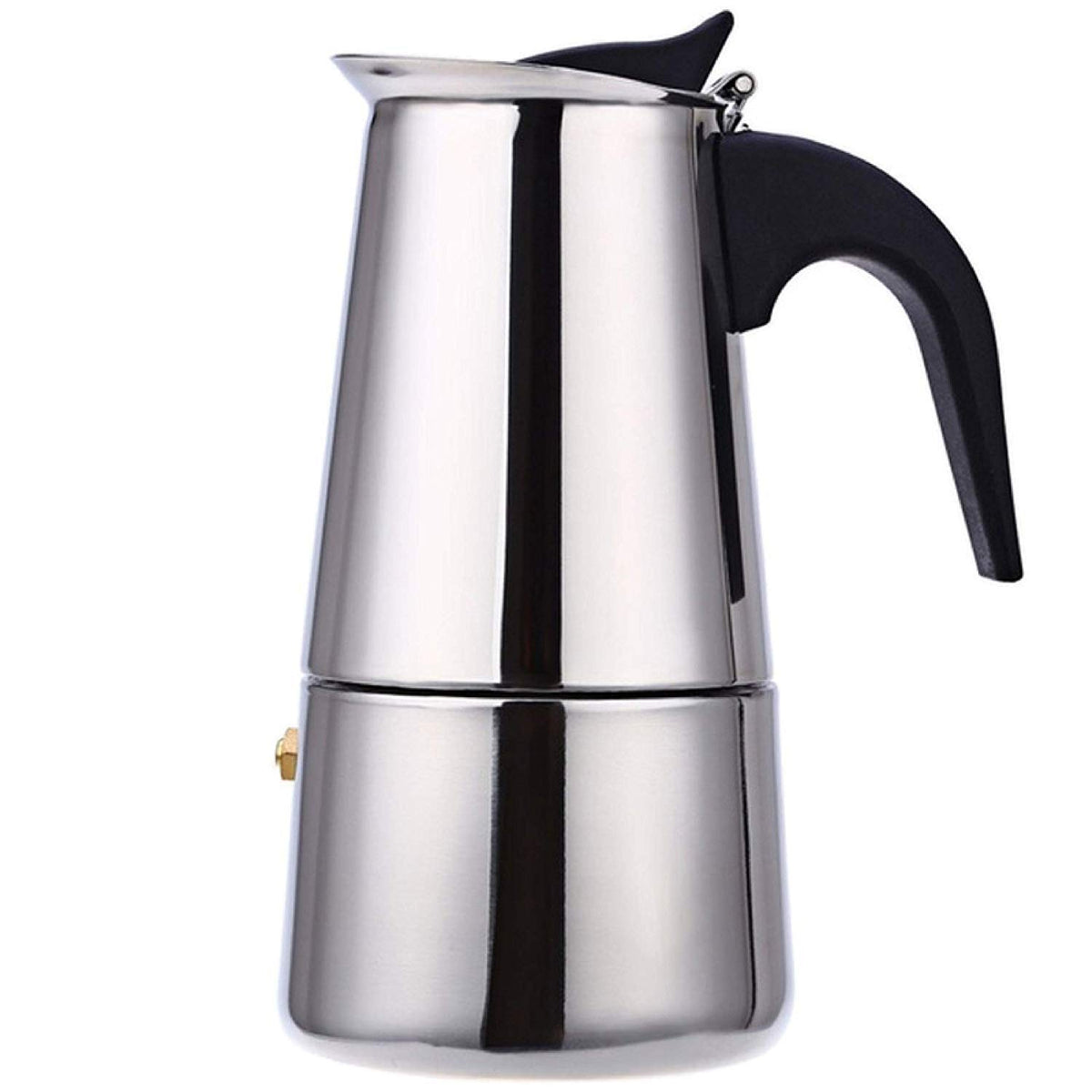 VONATES 12 Cups Stainless Steel Moka Coffee Pot Espresso Coffee