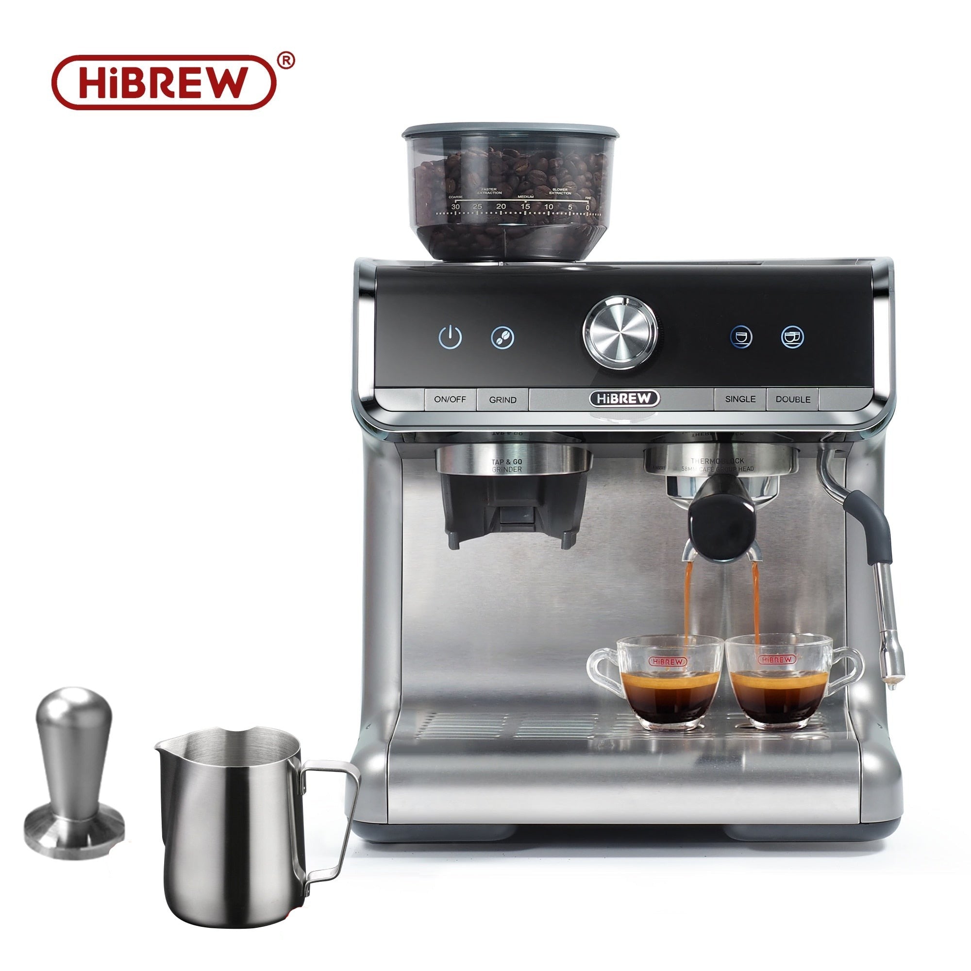 Espresso Machine With Grinder Professional Espresso Maker With