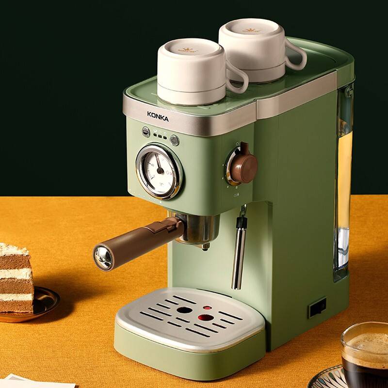 Italian semi-automatic Retro Electric Espresso Machine 20 Bars – TheWokeNest