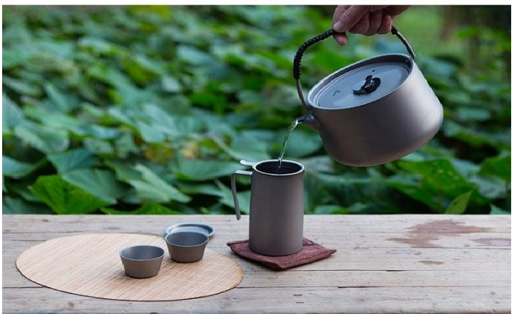 Titanium Lightweight Camping Kettle — tea