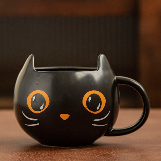 10+ Black Cat Coffee Cup