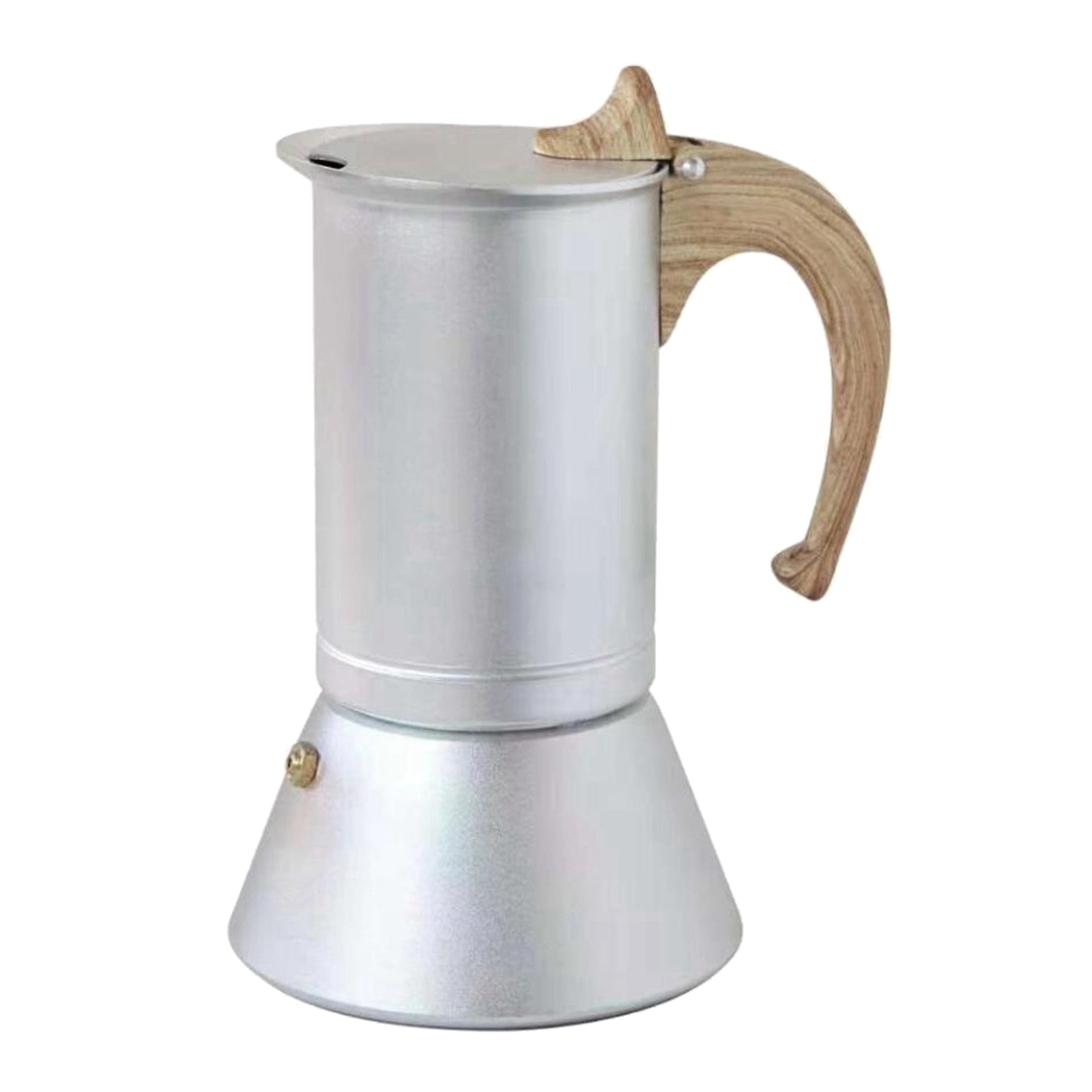 Aluminum Coffee Maker 3 Cups Espresso Pot Moka Pot Induction Cooker 15 –  TheWokeNest